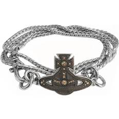 Vivienne Westwood Silver Plated Bracelets Vivienne Westwood Laszlo Bracelet Silver (One Size)