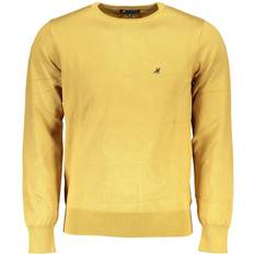 Gul - Herre - Striktrøjer Sweatere Yellow Nylon Sweater - Male Yellow