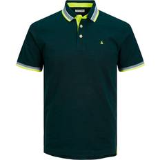 Multicolore Polos Jack & Jones Plus Size Polo Deep Teal/Neon