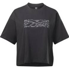 Reebok Oberteile Reebok T-shirt Damen Graphic Essentials - Noir