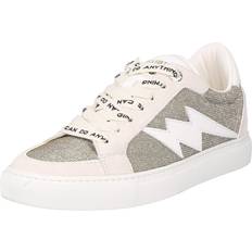 Zadig & Voltaire Side Logo-Patch Sneakers Women - Grey