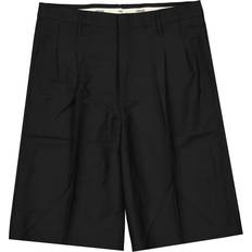 Versace Herr Byxor & Shorts Versace Svarta Shorts Ss22 Mohair Ullblandning - Black