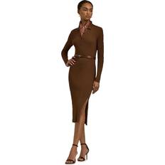 Polo Ralph Lauren Dresses Polo Ralph Lauren Rib-Knit Polo Dress - Dark Terracotta