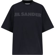 Jil Sander T-Shirt Logo Jersey - Black