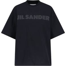 Jil Sander T-Shirt Logo Jersey - Svart