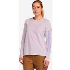 Timberland Women T-shirts Timberland PRO Core Long-Sleeve T-Shirt - Pastel Lilac