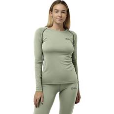 Jack Wolfskin Damen Unterwäsche Jack Wolfskin Infinite Light L Women Langarm Shirt - Grün