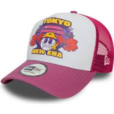 New Era Graphic Print Trucker Cap - Rosa