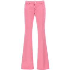 DSquared2 Dsquared Medium Waist Flare Jeans - Pink