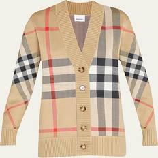 Burberry Trøjer Burberry Beige Uld Sweaters Til Stilfuldt Look - Beige