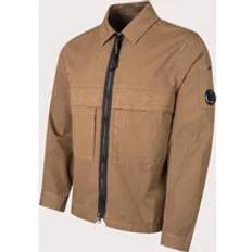 CP COMPANY Chemises CP COMPANY Gabardine Overhemd Heren - Bruin