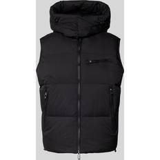 Emporio Armani Quilted Gilet - Black