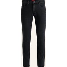 HUGO 734 Extra-Slim Fit Jeans - Schwarz