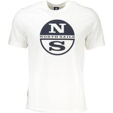 North Sails Cotton Logo Print T-Shirt - White