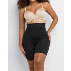 Black Girdles Maidenform Eco Lace High Waist Shapewear - Black