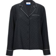 Pijamas Off-White Off Jaquard Pajama Shirt Nero