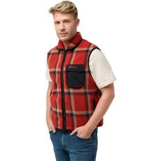 Jack Wolfskin Man Vests Jack Wolfskin Felslicht Check Vest - Men's