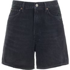 Organic Fabric Shorts Agolde Shorts Stella - Black