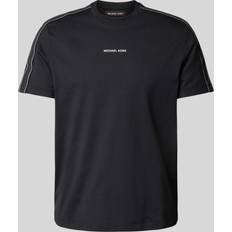 Michael Kors MK Logo Tape Cotton T-shirt - Black