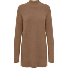 Brun - Nylon Kjoler Only Pullover Onlkatia Umbra