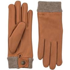 Dame - Orange Handsker Hestra Idun Handsker - Cork 7