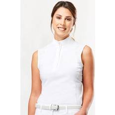 Polyamide - Women Shirts Dublin Ladies Carla Sleeveless Competition Shirt - White