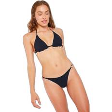 Tops de bikini Banana Moon Top De Traje De Ba'o Para Mujer Shello - Blacksand