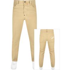 DSquared2 Pantaloni & Shorts DSquared2 Straight Fit Jeans - Beige