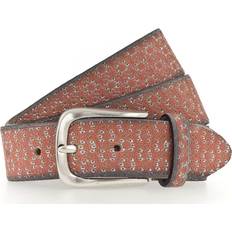 Orange - Women Belts B.belt Tessa Gold Ledergürtel - Rosa