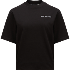 T-shirt Med Rund Hals I Bomullsjersey - Black