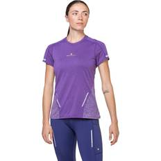 Purple - Running T-shirts Ronhill Tech Reflect Running Tee - Purple