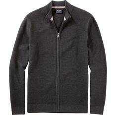 Olymp Overtøj Olymp Casual Strick Strickjacke Herren - Dunkelgrau