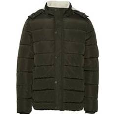 Blend Hooded Puffer Jacket - Vert
