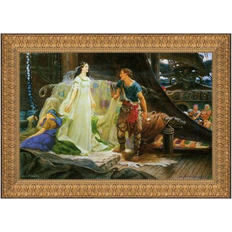 Vault W Artwork 1901 Painting Print 29.0 H x 40.5 x 1.0 D Framed Art