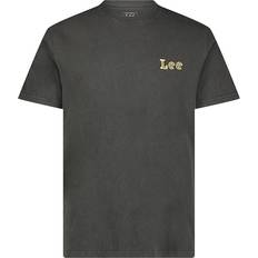 Lee T-shirts Lee Cowboy Logo Backprint T-Shirt - Washed Black