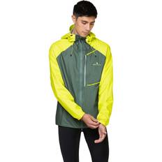 Ronhill Hombre Chaquetas Ronhill Tech Fortify Running Jacket - Dark Sage/Acid