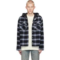 Represent Clothing Represent Hooded Overshirt Jacket - Black/Navy