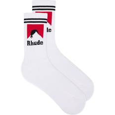 Rhude Moonlight Socks - White/Black/Red