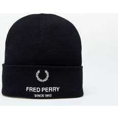 Fred Perry Mützen Fred Perry Flp Poly Beanie - Black Universal