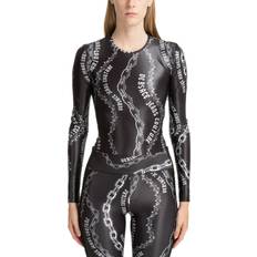 Damen - Mehrfarbig Shapewear & Unterwäsche Versace Jeans Couture Chain Bodysuit E899 - Black/White