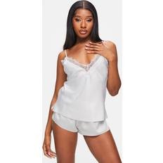 Polyester Undertøjssæt Ann Summers Cerise Camisol Sæt - Elfenbensfarvet/Satin Hvid