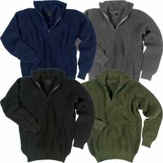 Island Half Zip Pullover - Black