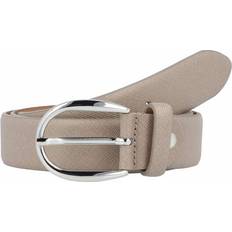 Beige Cinture Vanzetti Belt Leather - Beige