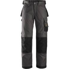 Snickers Workwear Hantverksbyxa, Duratwill Svart melerad/Svart 128