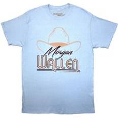 Morgan Cowboy Hat T Shirt - Blue