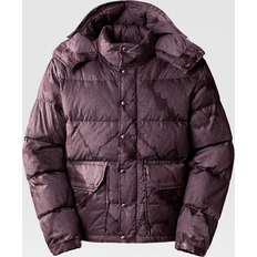 The North Face Sierra Men's Down Jacket - Fawn Grey Engraved Mountain Print