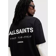 AllSaints Underground Print T-Shirt - Black