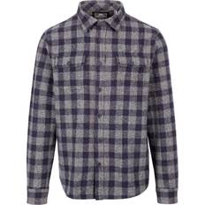 Shirts Trespass Casual Woven Checked Shirt - Grey