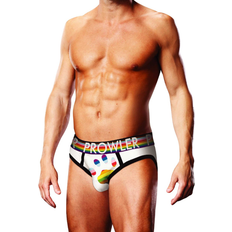 Oversized Paw Brief - White