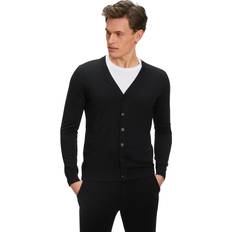 Falke Cardigans Falke Herren Cardigan - Schwarz